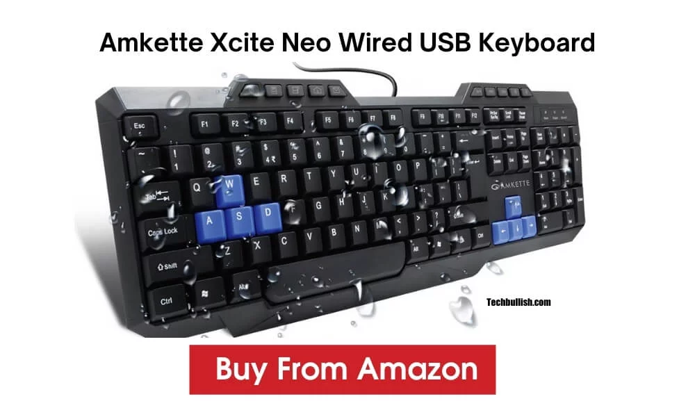 best keyboard under 500 rs-Amkette-Xcite-Neo-USB-Keyboard