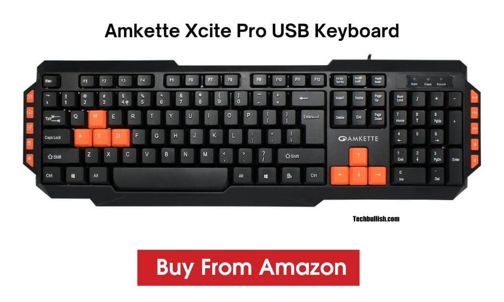 keuboard under 500-Amkette-Xcite-Pro-USB-Keyboard
