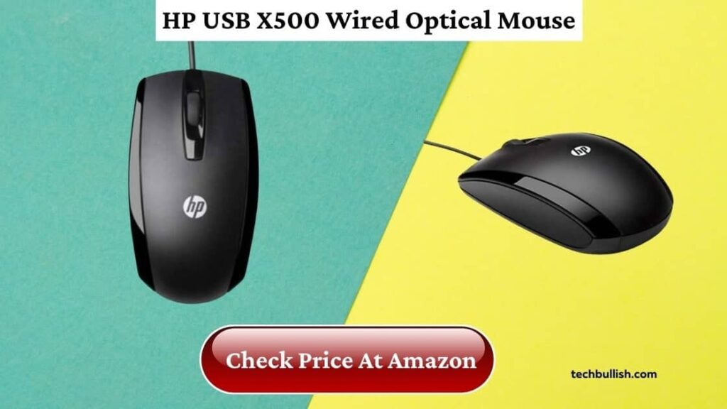 hp mouse under 500-HP-X500-Wired-Mouse