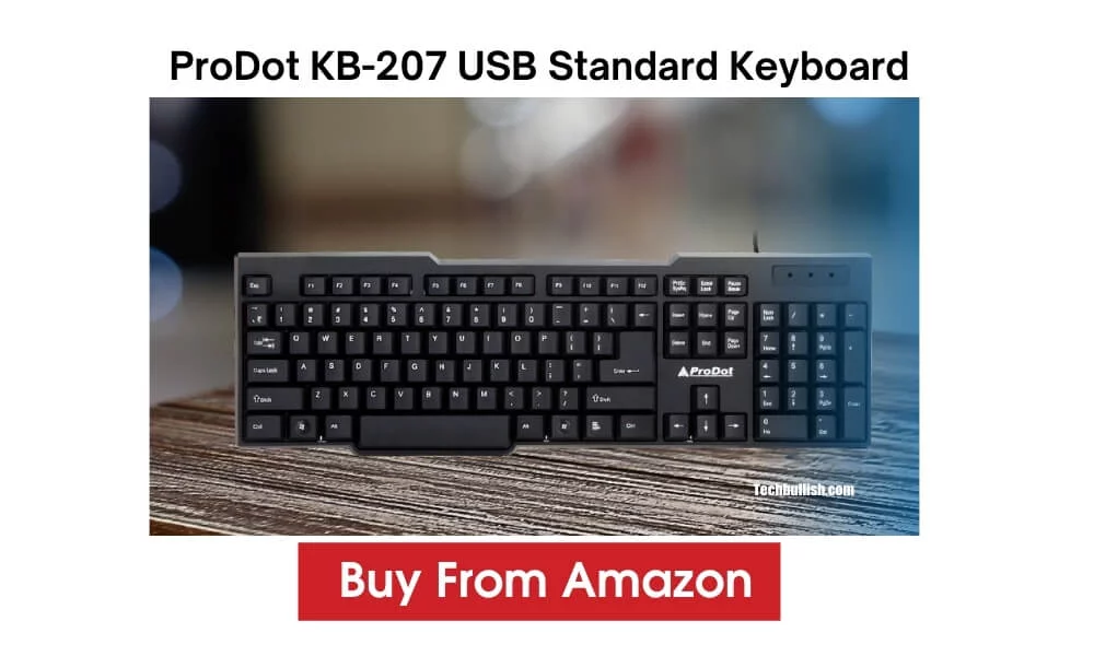Prodot KB 207 USB Keyboard