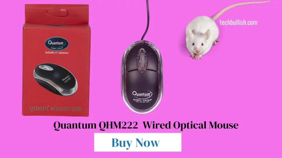 Quantum-QHM222-3-Button-1000DPI-Wired-Optical-Mouse-Black