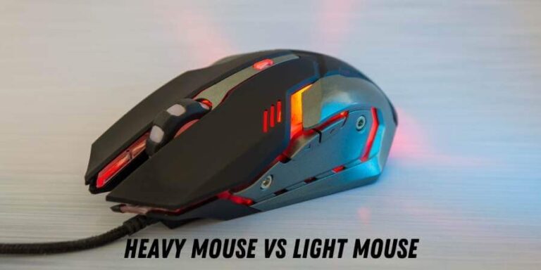 heavy mouse vs light mouse