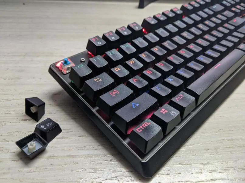 image of mechanical keyboard