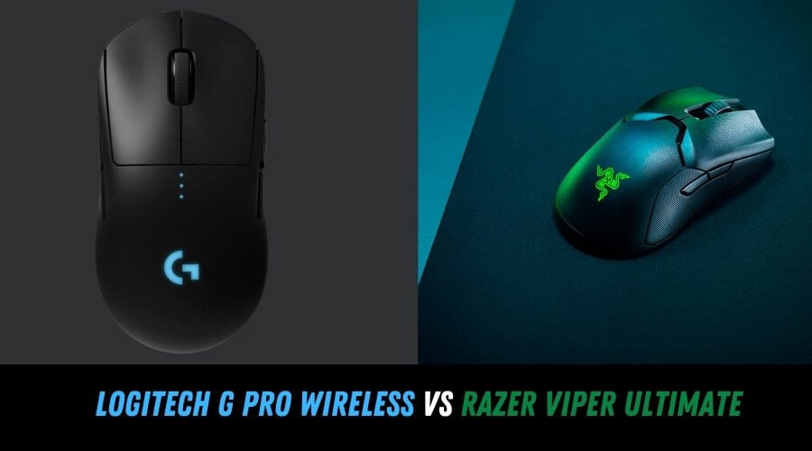 Logitech G Pro Wireless vs Razer Viper Ultimate