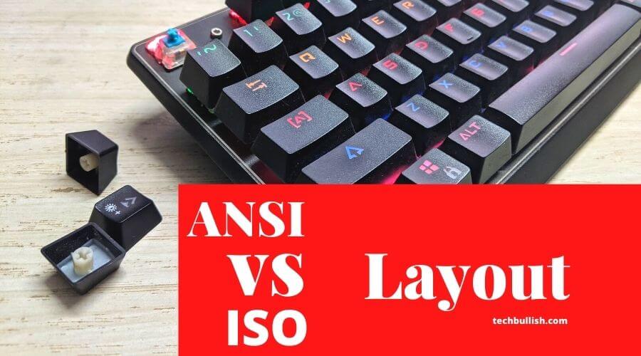 Mechanical Keyboard with ANSI layout