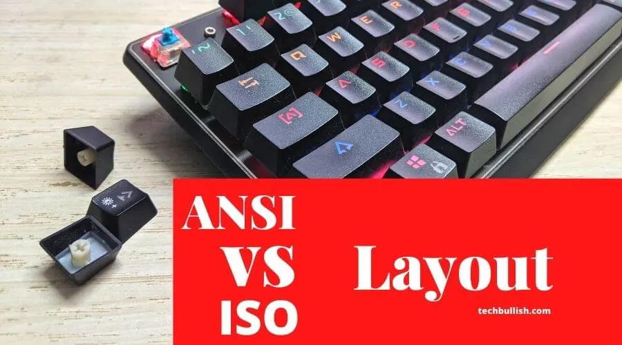 ANSI vs ISO: Which Keyboard Layout Should You Choose? 1 Mechanical Keyboard with ANSI layout