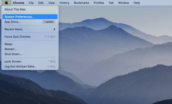 setting up fog image for mac