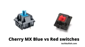 cherry mx blue vs red switches