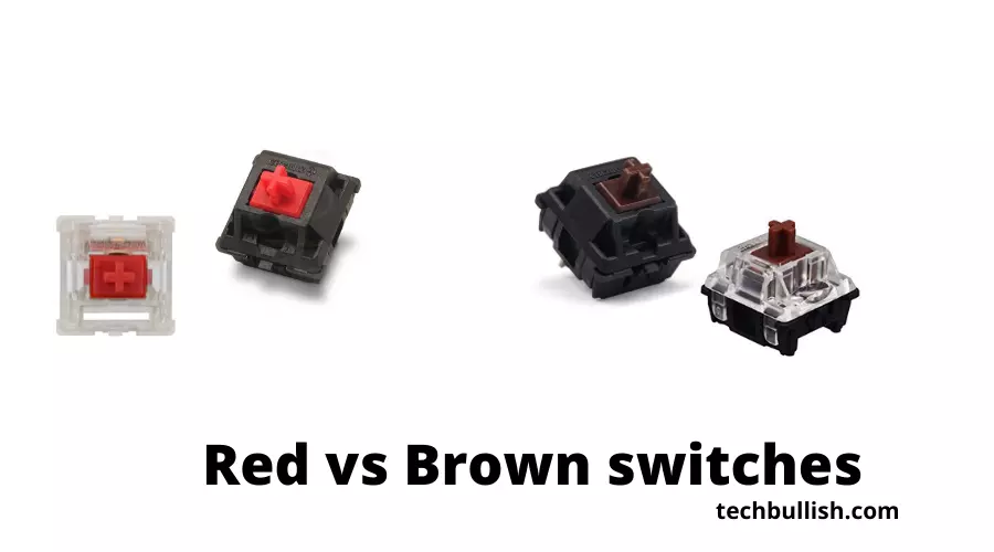 Cherry MX Red vs Brown switches Differences(What’s better?)