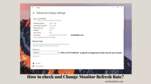 How to Check & Change Monitor Refresh Rate