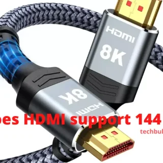 Does HDMI support 144 Hz