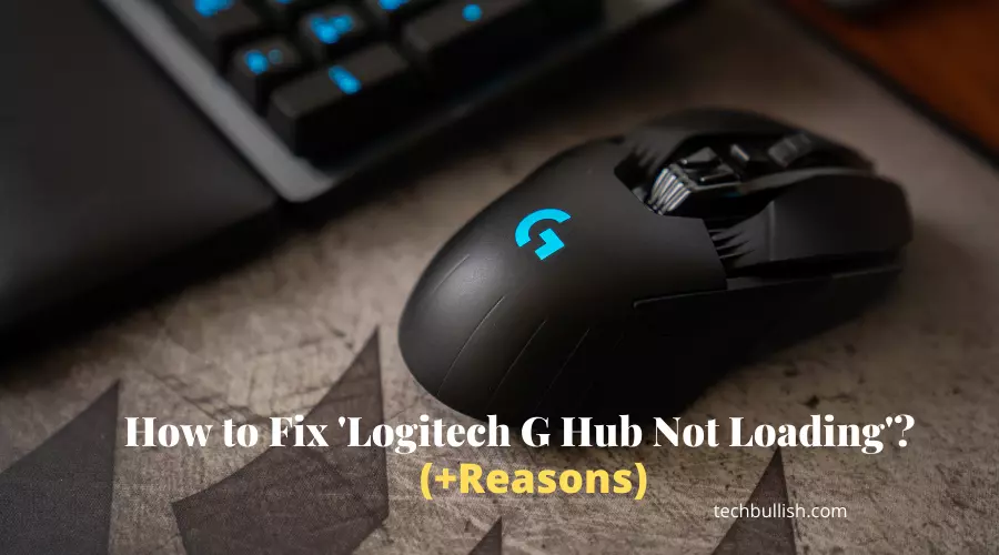 logitech g hub not loading