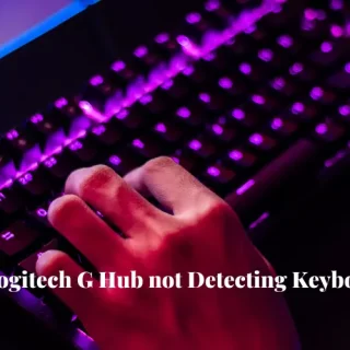 Logitech G Hub not Detecting Keyboard