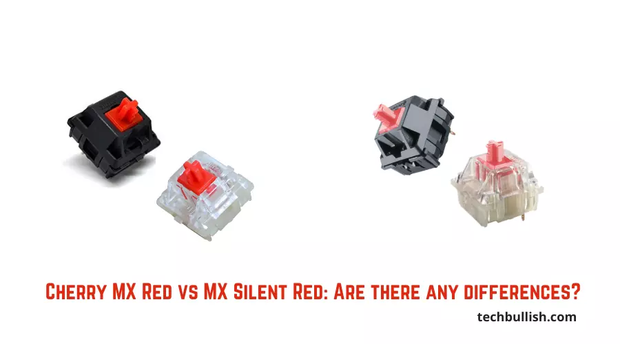 Institut Indsprøjtning Victor Cherry MX Red vs MX Silent Red: Are there any differences?