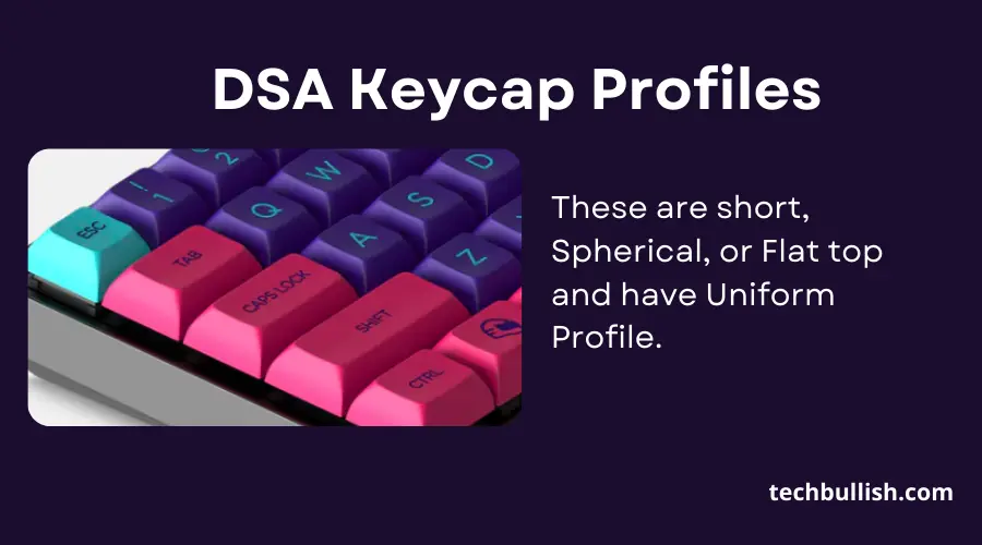 DSA Keycap Profile