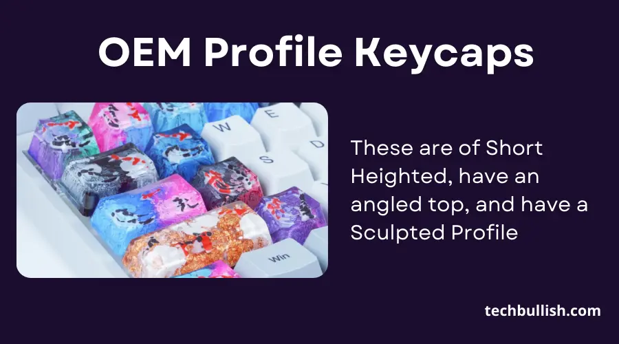 OEM Profile Keycaps