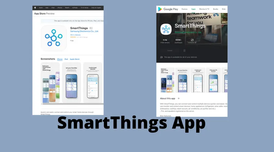 Use SmartThings app