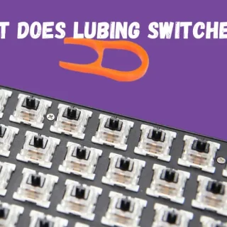 What does lubing switches do