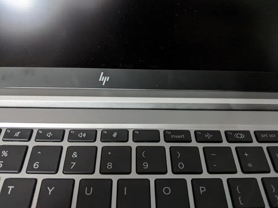 Insert Key in HP Laptop