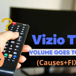 Vizio Tv Volume Goes to 100