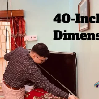 40 inch TV dimensions