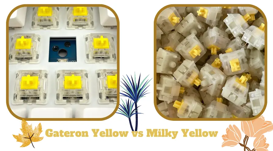 Gateron Yellow vs Milky Yellow