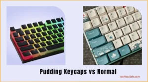 Pudding Keycaps vs Normal