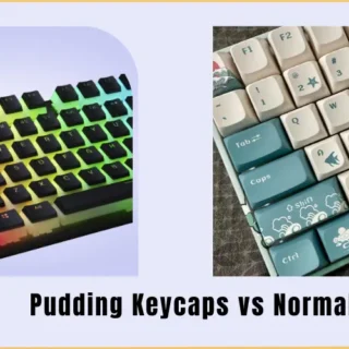 Pudding Keycaps vs Normal