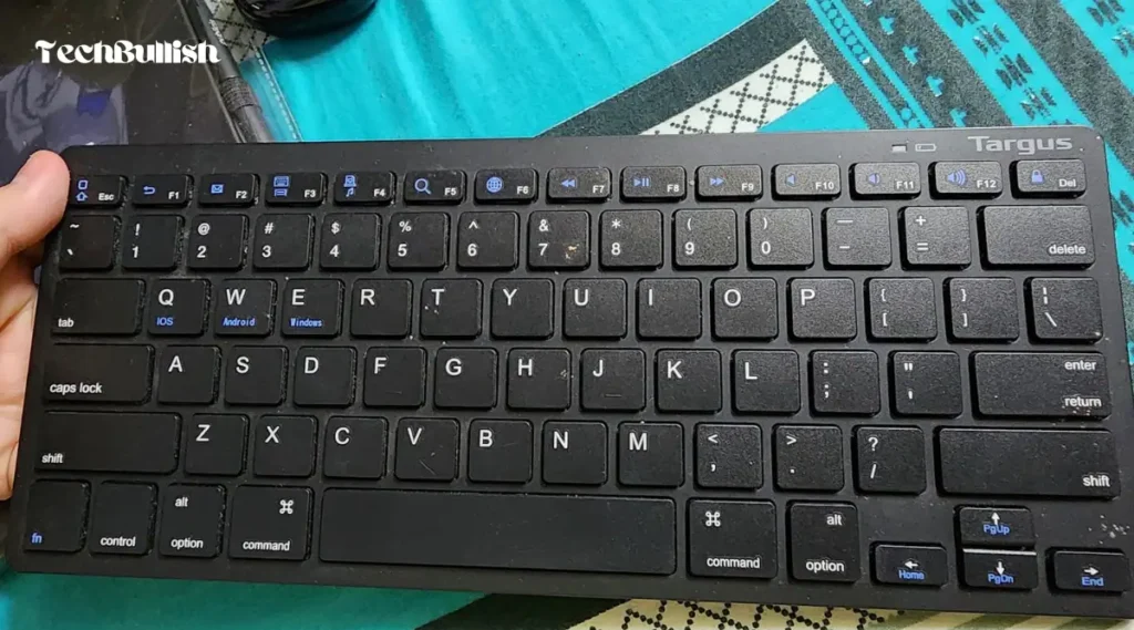 image of low profile keyboard