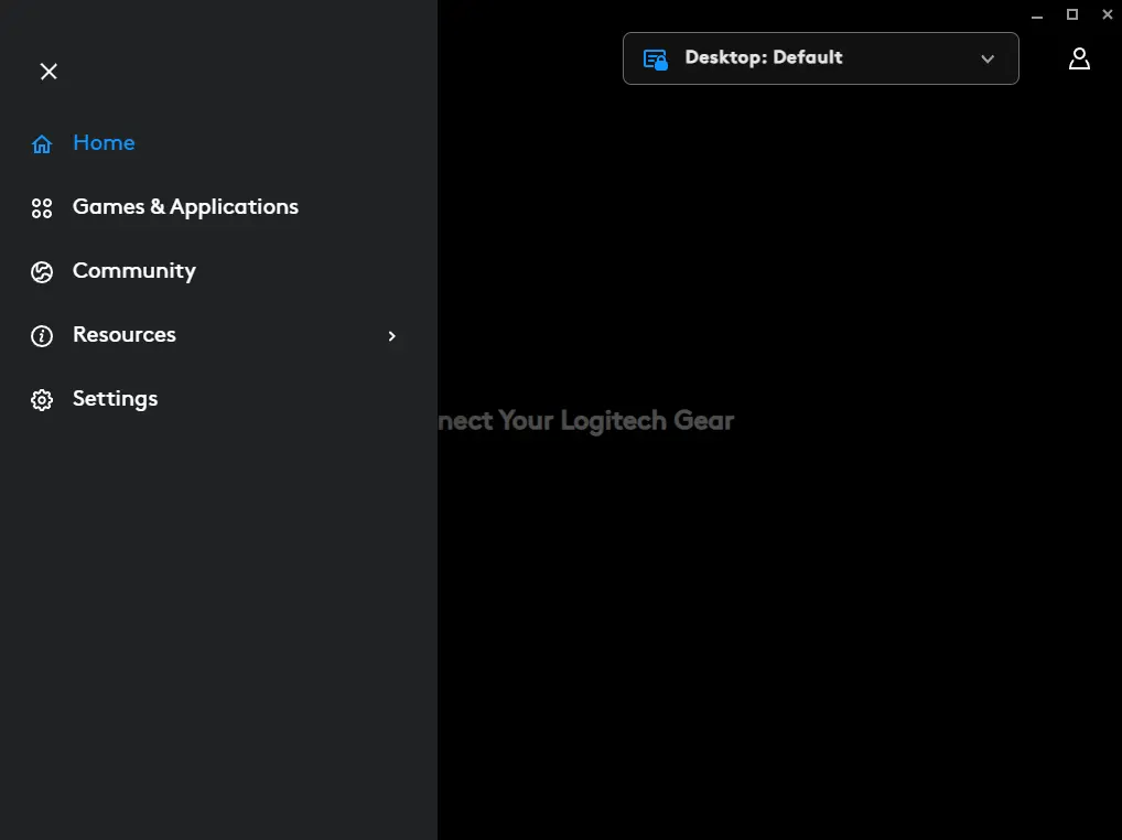 Logitech G Hub Screenshot