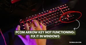 PCOM Arrow Key Not Functioning