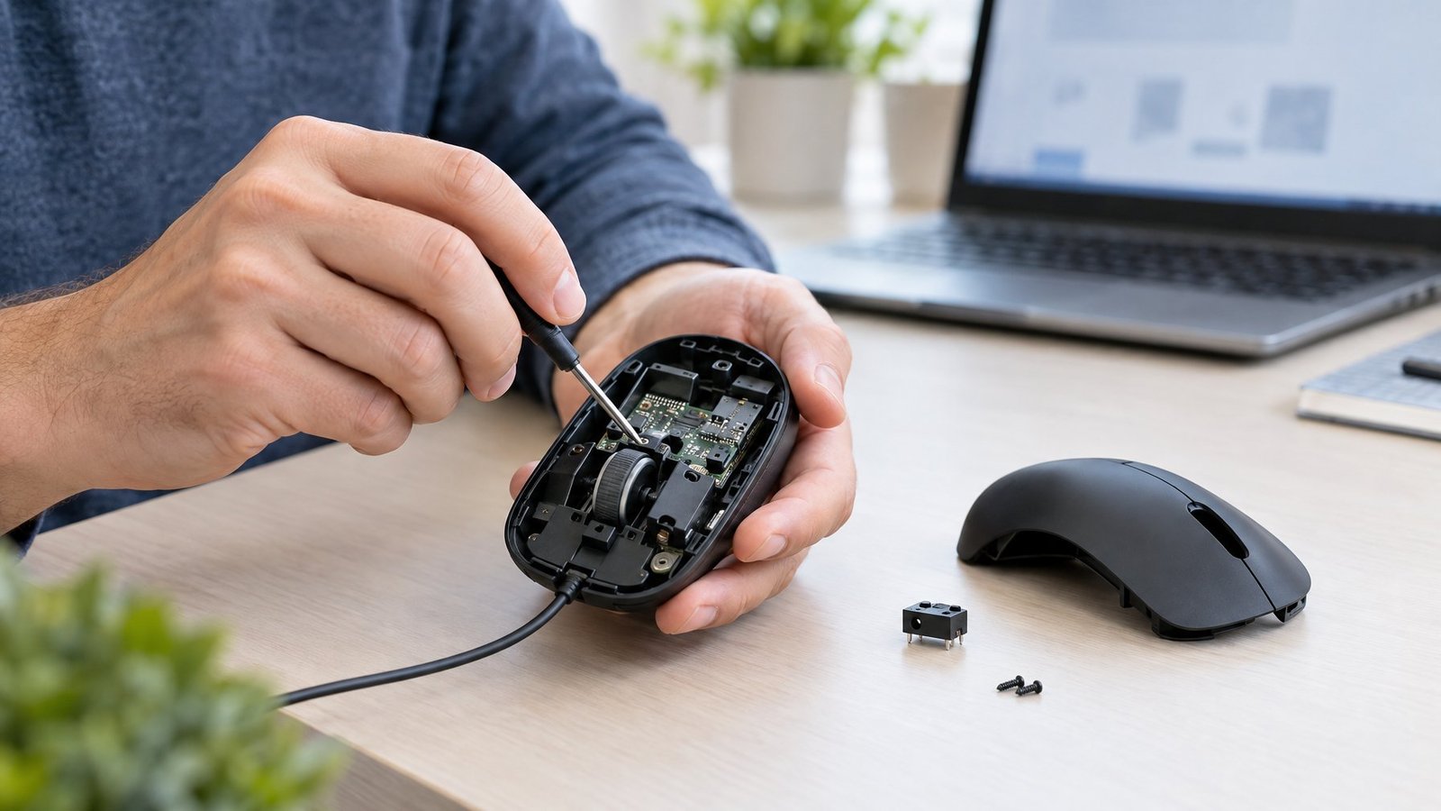 checking mouse switch to fix double click