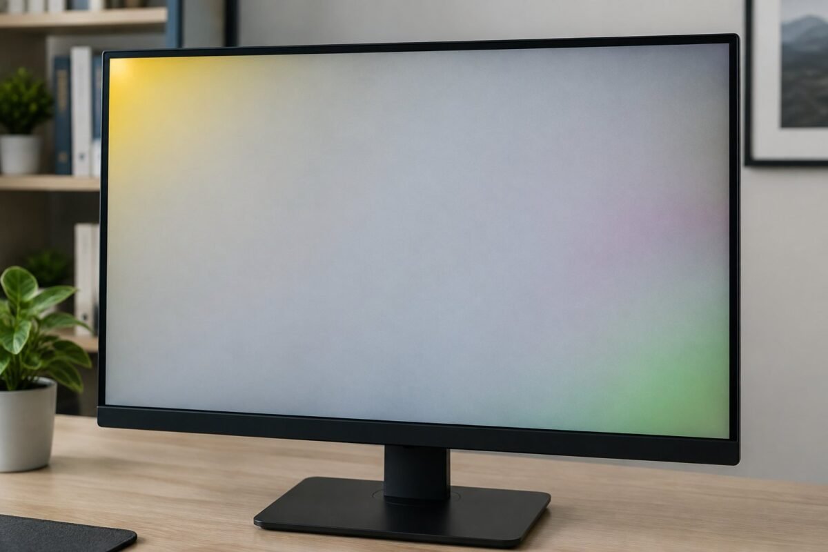Computer Screen Discoloration