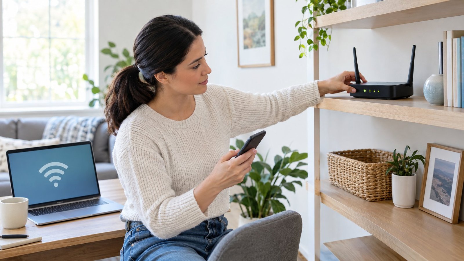 Fixing weak Wi-Fi signal issues and answering common home network questions.