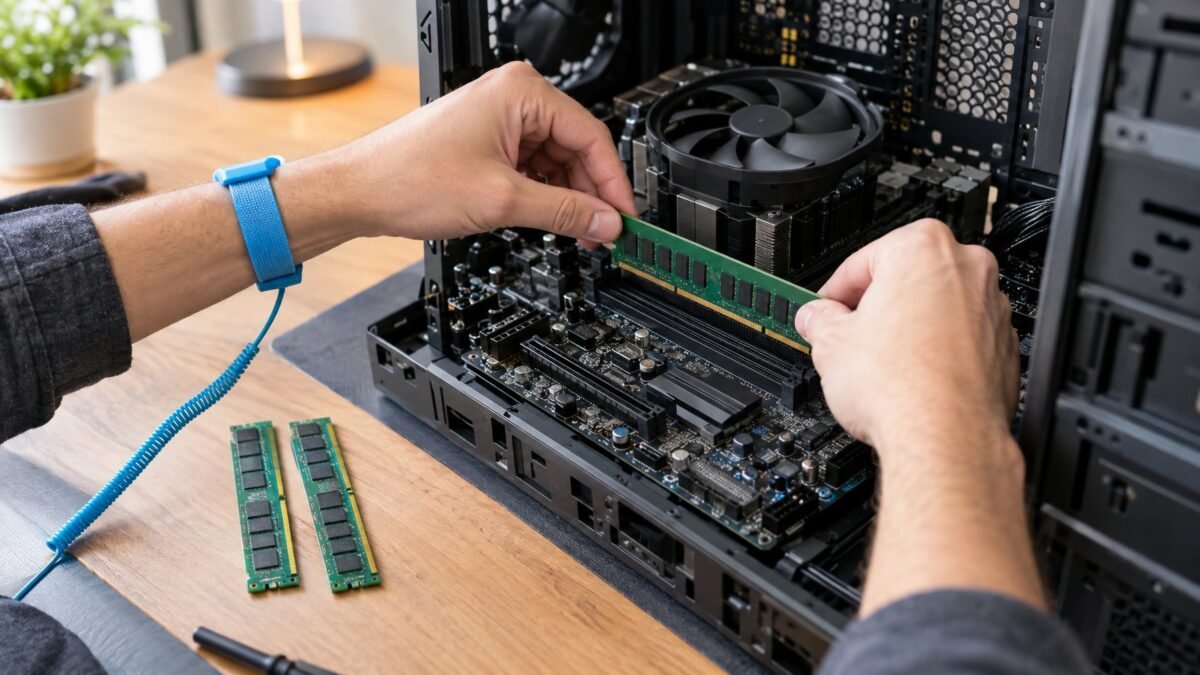 How to install RAM
